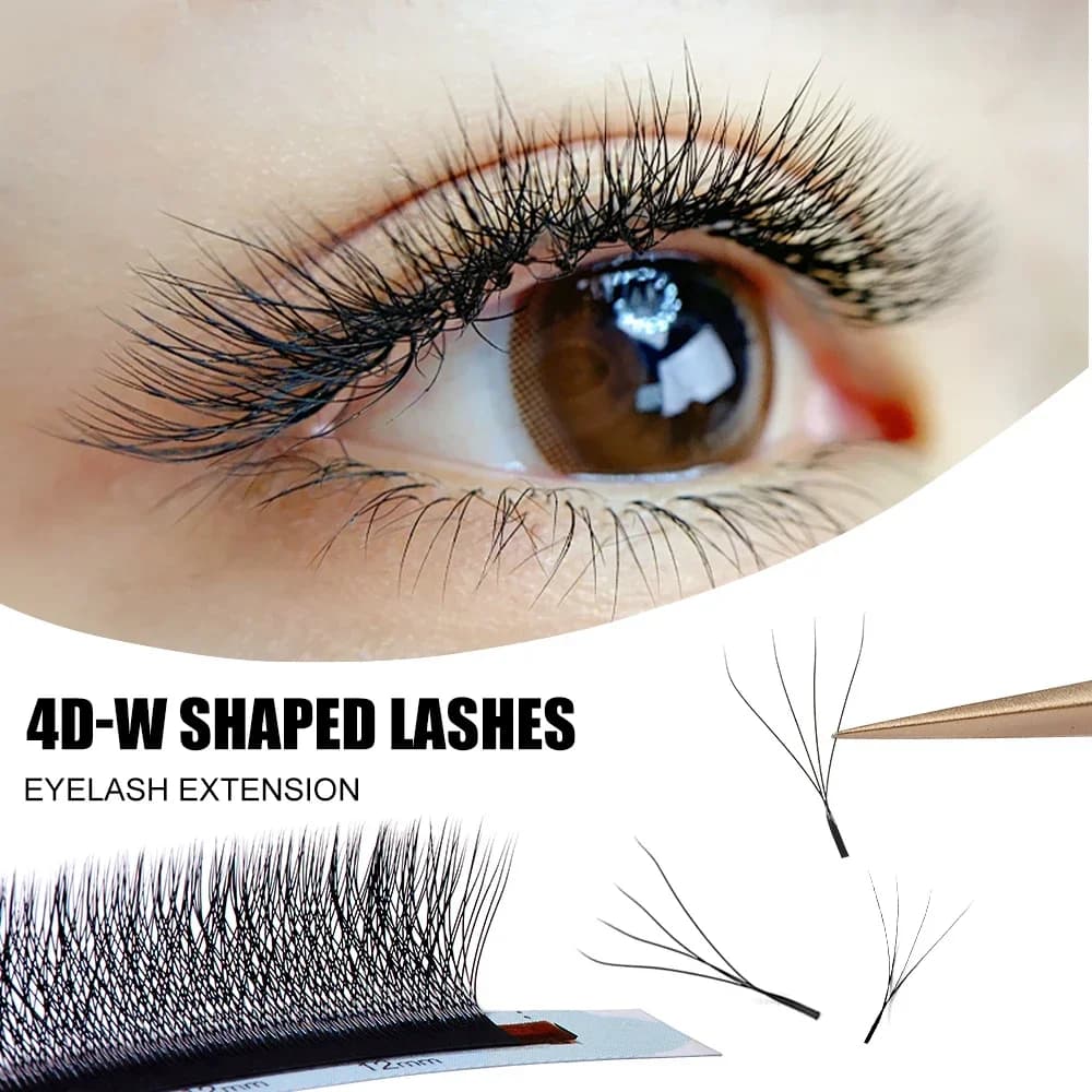 Quạt Mi Sẵn Hình Chữ W 4D Độ Cong D 0.07mm