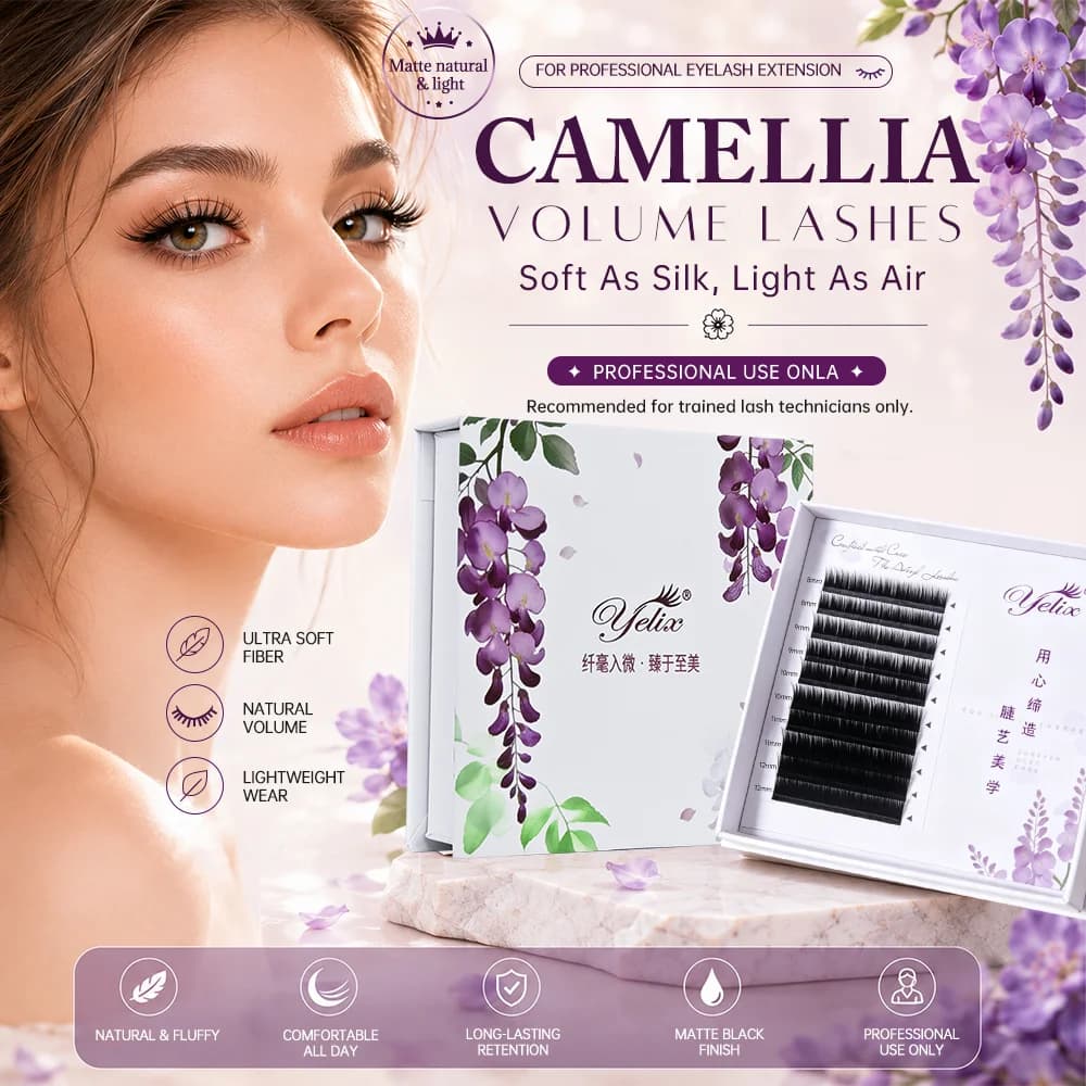 Nối mi Camellia Volume mềm mại tự nhiên