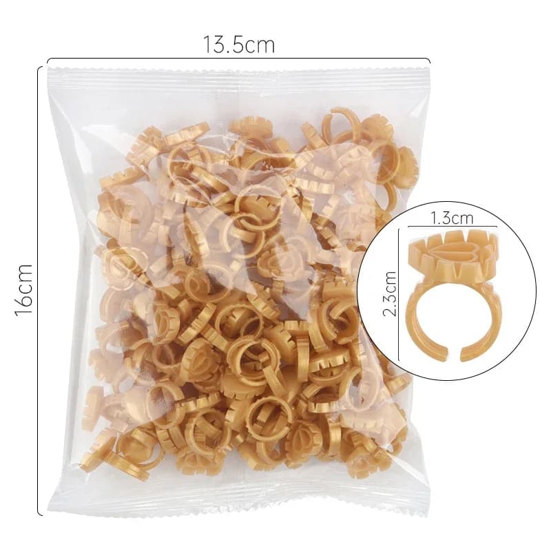 100 Miếng Đỡ Keo Dùng Một Lần Cho Nối Mi