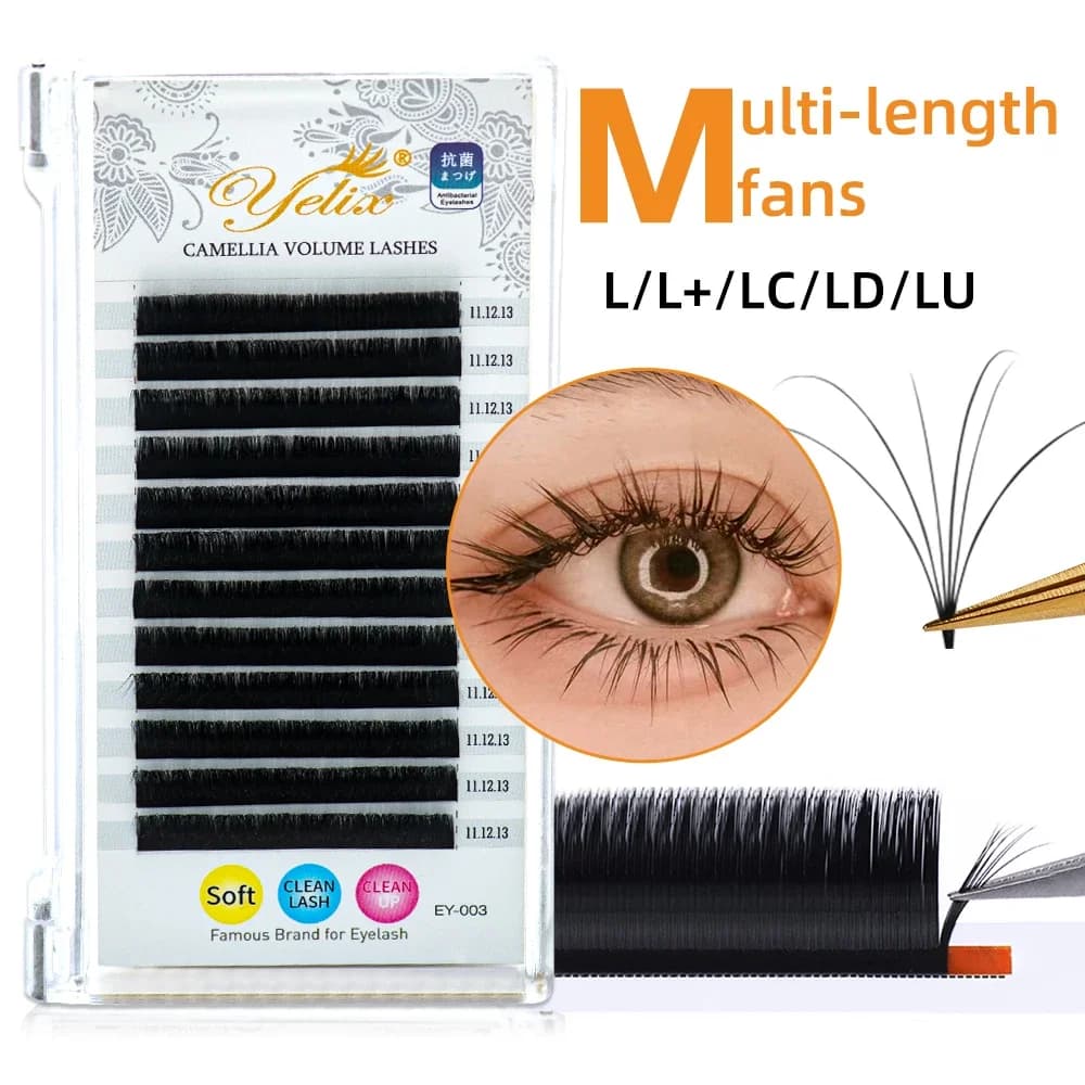 Mi nối từng sợi Volume Camellia bông nhẹ
