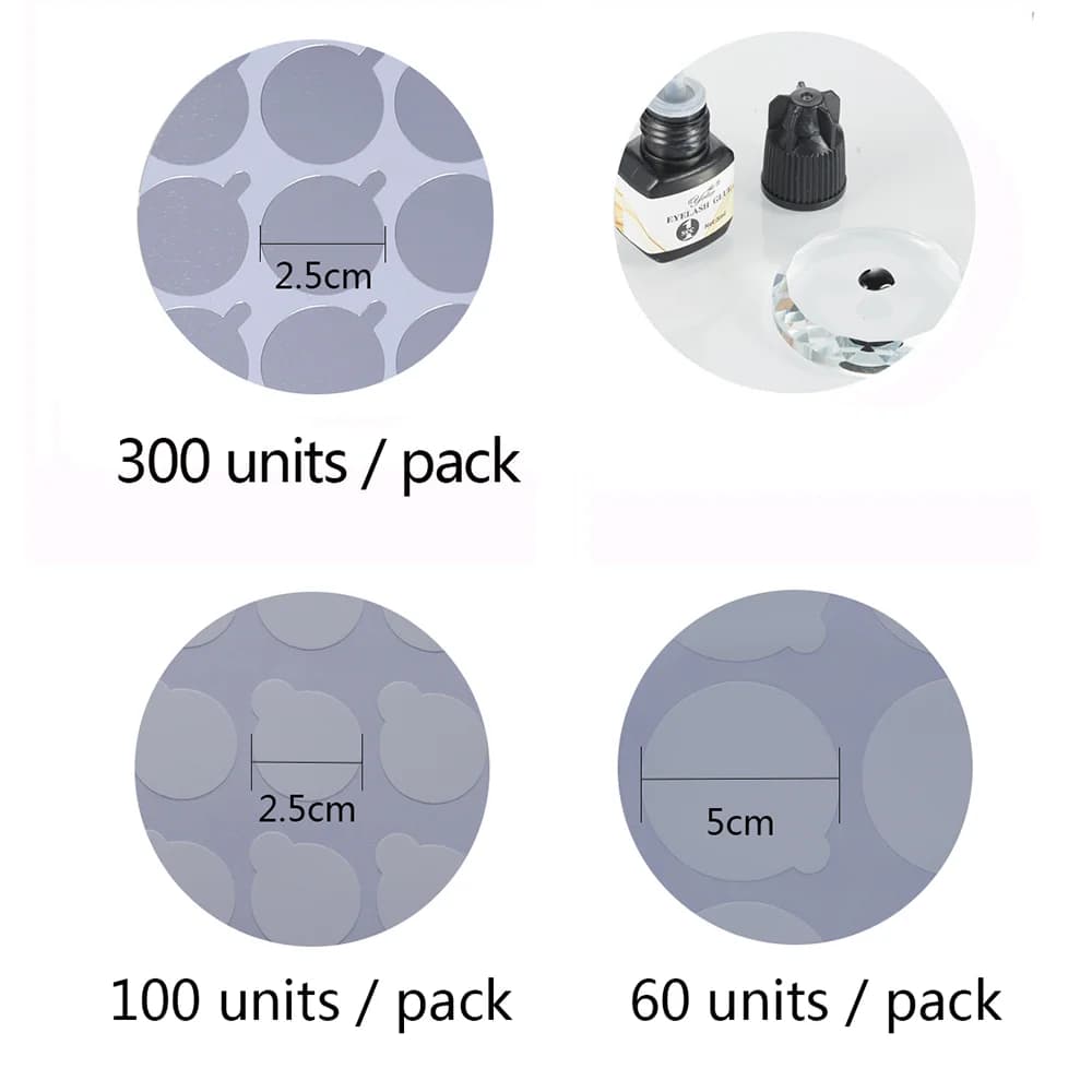 Giá đỡ keo nối mi đá ngọc bích dùng một lần