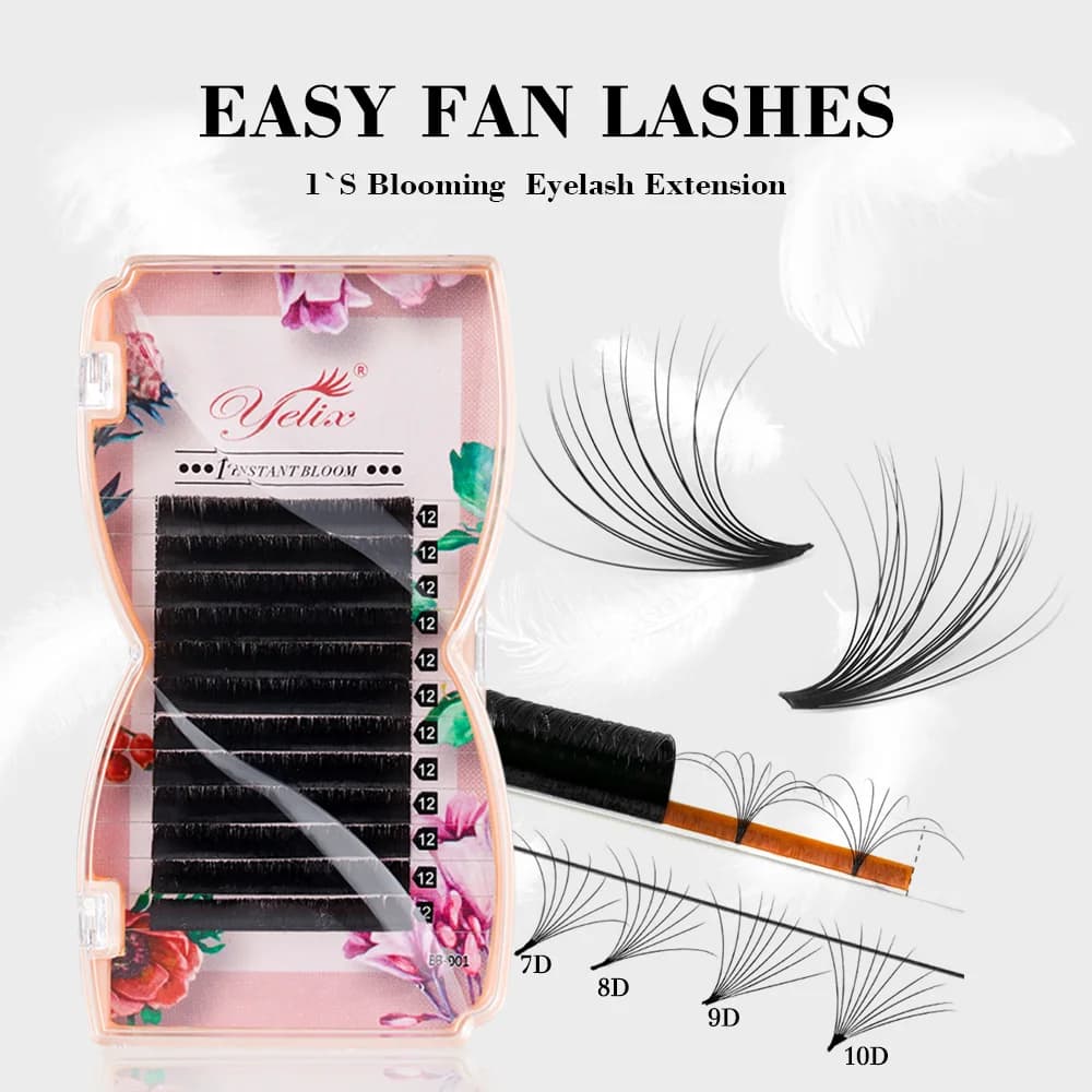 Lông mi giả Easy Fan Mega Volume, 0.03/0.05mm