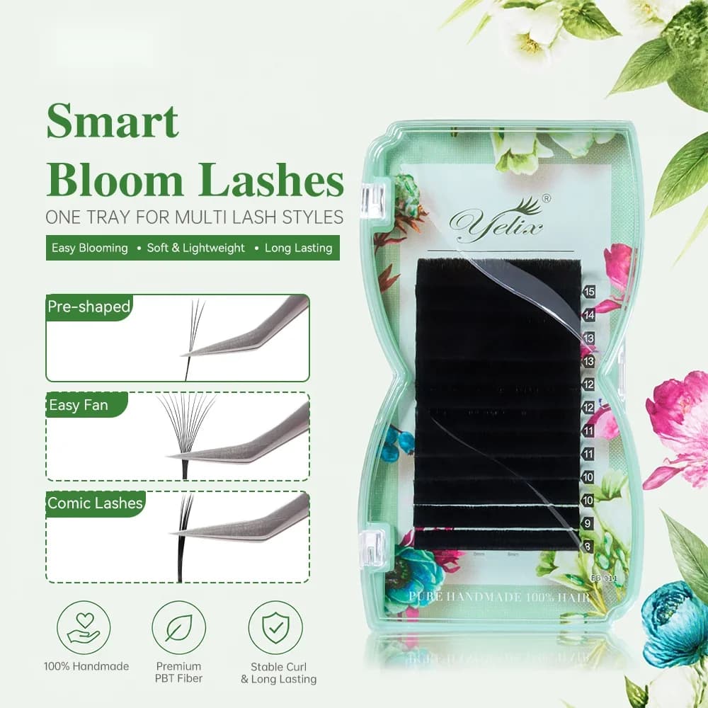 Nối Mi Volume Fan W-Shape Smart Bloom Có Sẵn