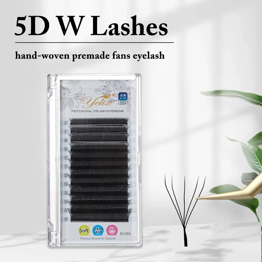 Quạt mi 5D W-shape có sẵn tự bung hoa