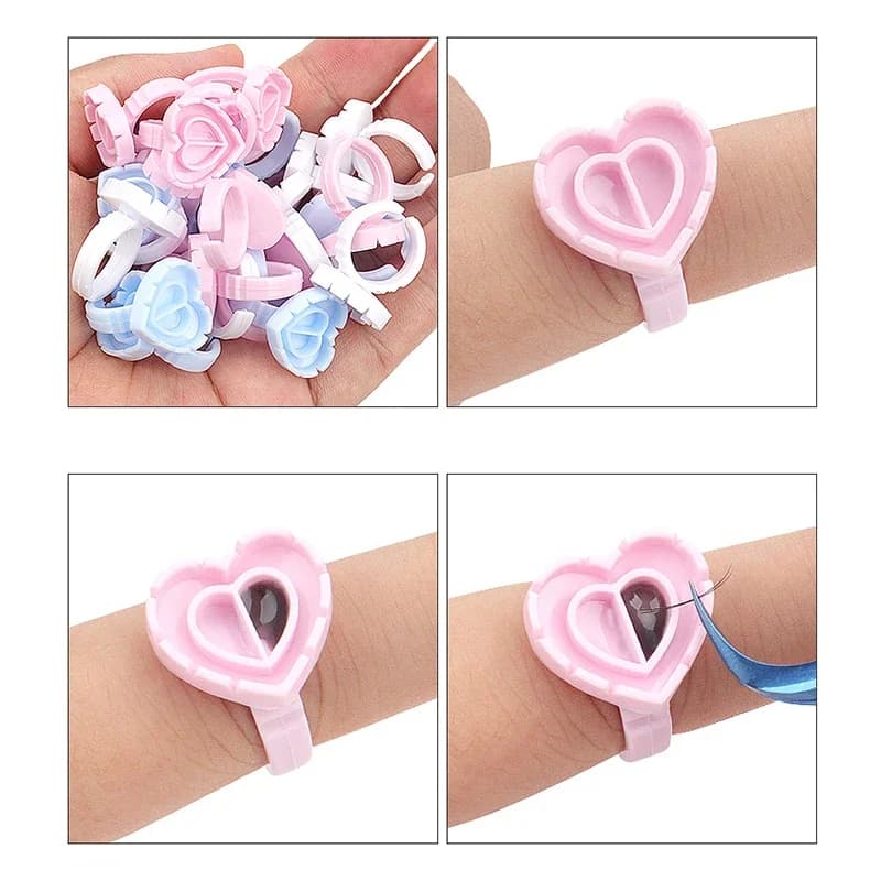 100 Miếng Đỡ Keo Dùng Một Lần Cho Nối Mi